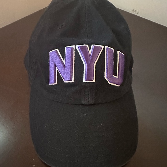 Black and Purple NYU Women's Cap - Picture 1 of 5